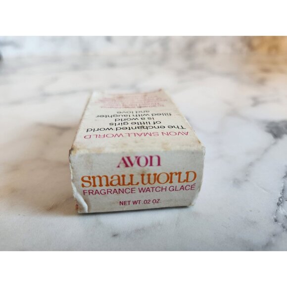 Vintage Avon Small World Fragrance Watch Glace - Picture 2 of 5